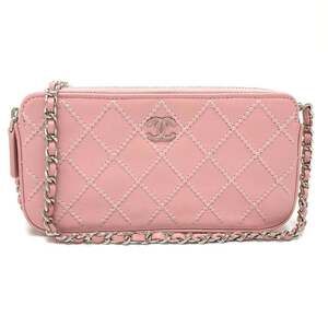 CHANEL Pink Shoulder Bag
